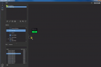 Qt实现的实时仪表板、从编辑框中已有的自定义控件可以拖入到中
