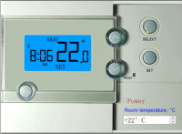 Qt_C++实现的一个数字房间恒温器（Salus RT500