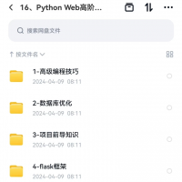 Python Web高阶开发班【逻J】