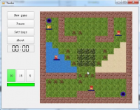 坦克大战，c++开发，qt定制开发源码分享出售！点我想要交流