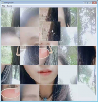 Qt美女拼图游戏