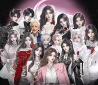 现代都市立绘PSD素材