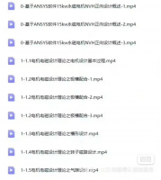 【秒发】永磁同步电机电磁振动噪声仿真视频76个【秒发，省却等