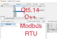 qt5.14.modbus rtu源码，运行无问题！