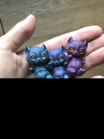 【自动发货】BJD幼体小猫 obj_stl格式 非