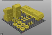 【自动发货】 3D打印文件卡玛兹台风