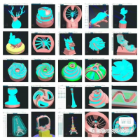 【自动发货】全网最低！UG五轴编程图档刀路，一共23个。开粗