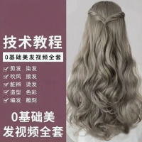 【自动发货】0基础美发视频全套教程