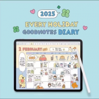 【秒发】 2025年7321电子手帐本，适合Goodnote