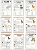 英语启蒙：63页儿童英语初级阅读理解+练习来啦！