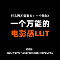 电影感lut预设PR达芬奇FCPX调色剪映色调Mac_win