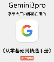 Gemini3_Pro从零基础到精通学习手册！总共5个文档，
