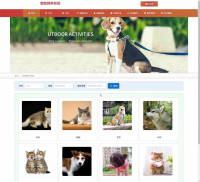 springboot宠物领养寄养网站系统Javaweb用品店