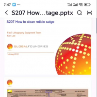 GlobalFoundries_2012年半导体光刻机维护手