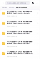 【自动发货】MIT麻省理工供应链管理数据分析（SCM）完整版