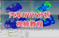 【专业级教程】汽车设计之NVH分析视频教程资料（基于Hype