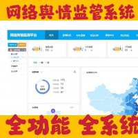 网络舆情监测平台、大数据舆情监测平台高保真原型[hot][h