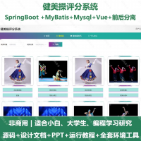 健美操评分系统源码分享健美操评分系统java_SpringB
