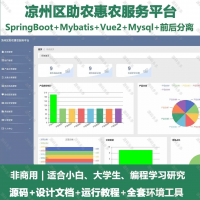 凉州区助农惠农服务平台_java_SpringBoot_V
