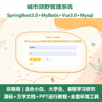城市郊野公园管理系统源码+java_SpringBoot_V