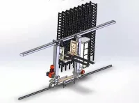 12套堆垛机设计，三维模型，sw打开。可以用于设计参考，结构