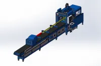 激光切管机三维模型，sw打开，模型可编辑。可以用于设计参考，