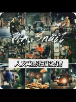 2023最新很火的人文扫街电影调色LUT，LRPS预设滤镜