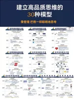 【秒发】30个高维思维模型_像查理芒格一样聪明的思考[hot