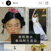 梦想屋胶片预设4款原版预设+教学视频