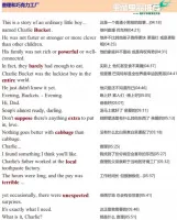 《查理和巧克力工厂》电影+原著电子资料合集，适合英语学习、剧