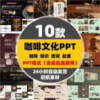 咖啡文化基础知识培训PPT_起源种类制作方法成分历史发展世界