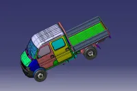 整车数模汽车数模卡车数模