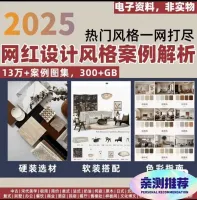 【自动发货】2025年家装装修全案设计新版网红室内装修风