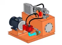 共150套左右液压设备图纸，液压设备模型，液压车液压叉车图纸