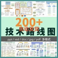 2025【自动发货】技术路线图200+模板，国自然高分热门合