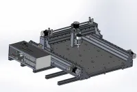 共182套雕刻机，精雕机三维模型，sw打开，其中一套为cax
