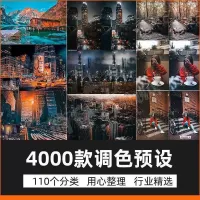 4000款LR预设，风格多样，打包拿走，一键修片_Lr预设，