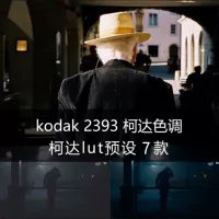 柯达2393胶片预设_视频lut预设PS滤镜柯达胶片色调复古