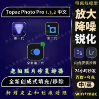 Topaz_Photo_Pro1.1.2中文旗舰版！生成式移