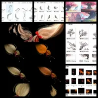 【全网最全最低价】狐妖小红娘后期素材_涂山红红素材特效后期