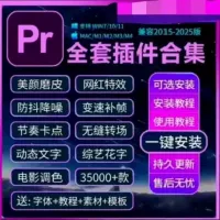 Pr插件全套合集2025一键安装包