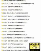 【自动发货】各大数学建模优秀仑w合集