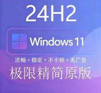 纯净版Win11_24H2极限精简专业版+工作站版系统