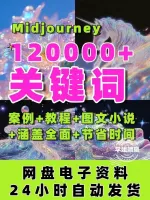 秒发！Midjourney咒语AI提示词ai生图咒语MJ热门