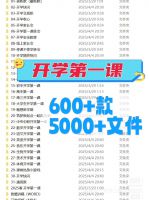 【秒发】2025小学初中开学第一课课件_班主任教师家长会