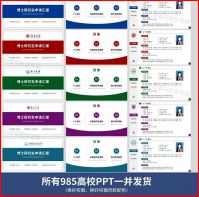 博士申请PPT模板！面试答辩_拍一发十校博士申请PPT模板！