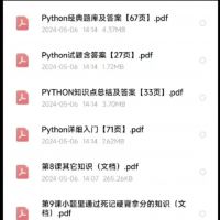 Python期末复习资料PDF