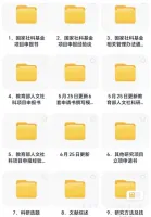 点击放大 【自动发货】国家社科课题申报书经典案例_完整案例申报书