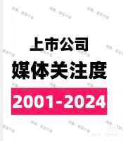 【秒发】2001-2024年_上市公司-媒体关注度媒体关注