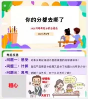 【付款秒发】秋季第一次月考分析总结主题班会PPT&mdash;&mdash;你的分都